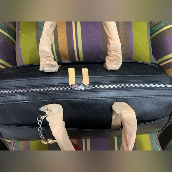 Charles Jourdan Black Satchel - Picture 4 of 12